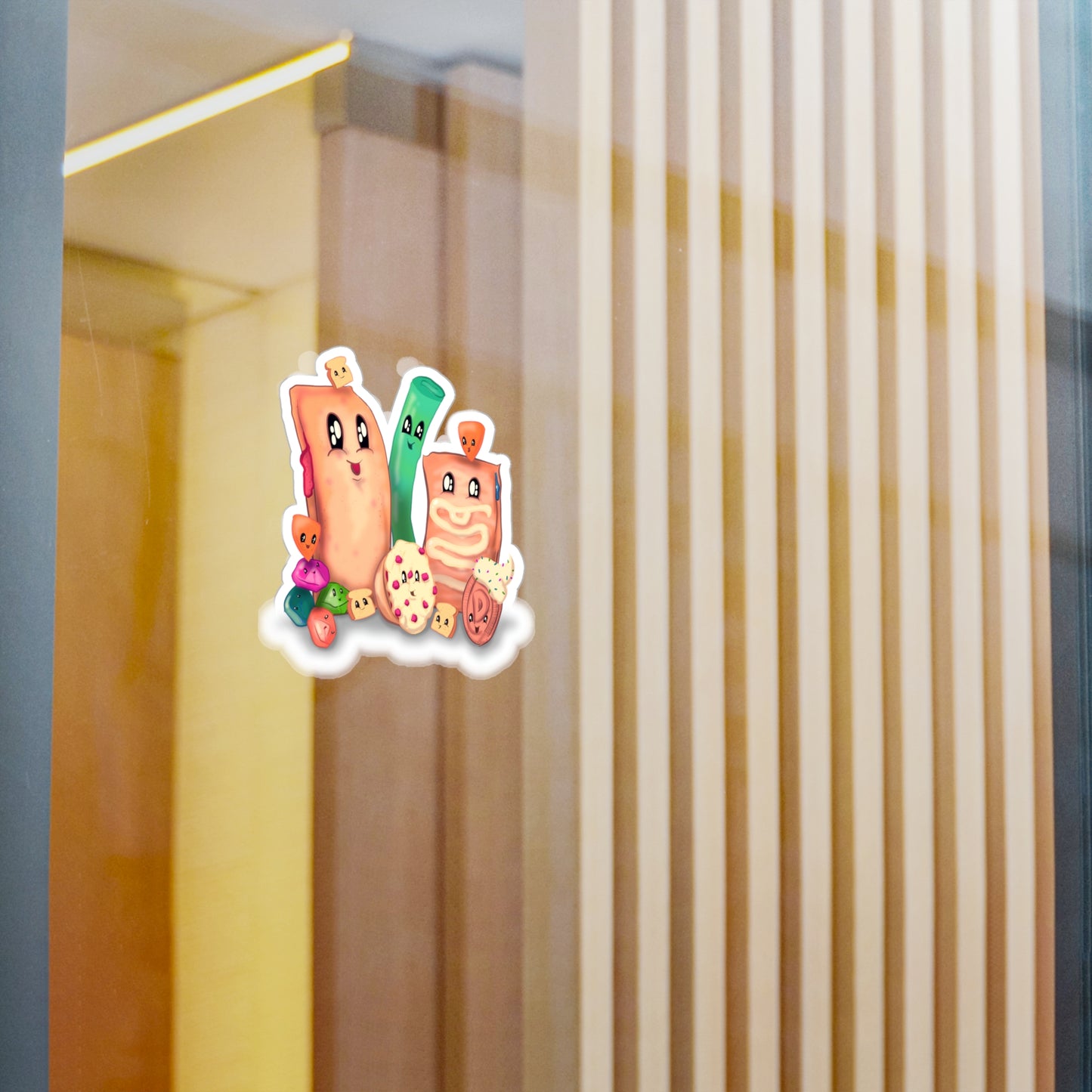90s Foods Kiss-Cut Vinyl Decal