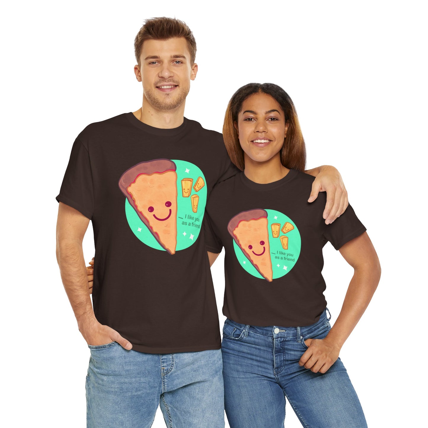 Just Friends Unisex Heavy Cotton Tee