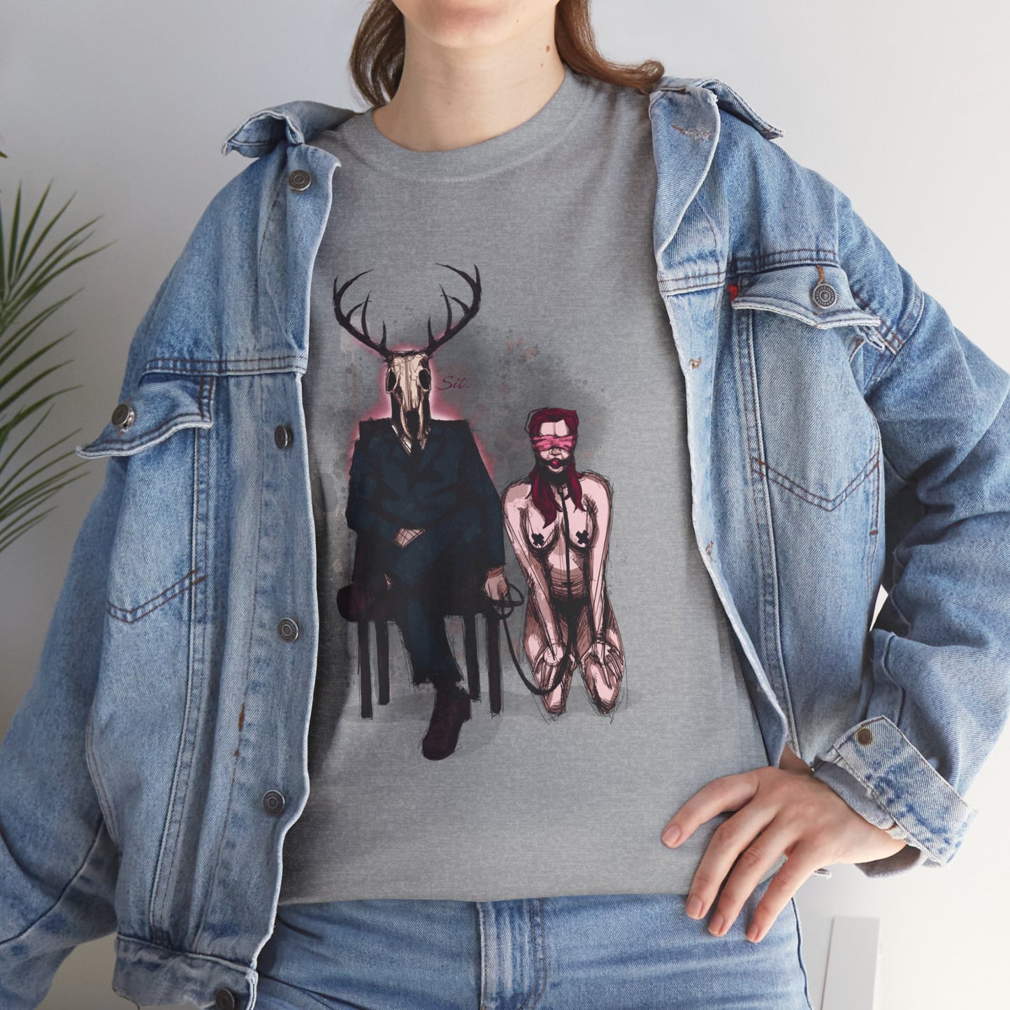 Deer Daddy Series 1: Sit Unisex Heavy Cotton Tee