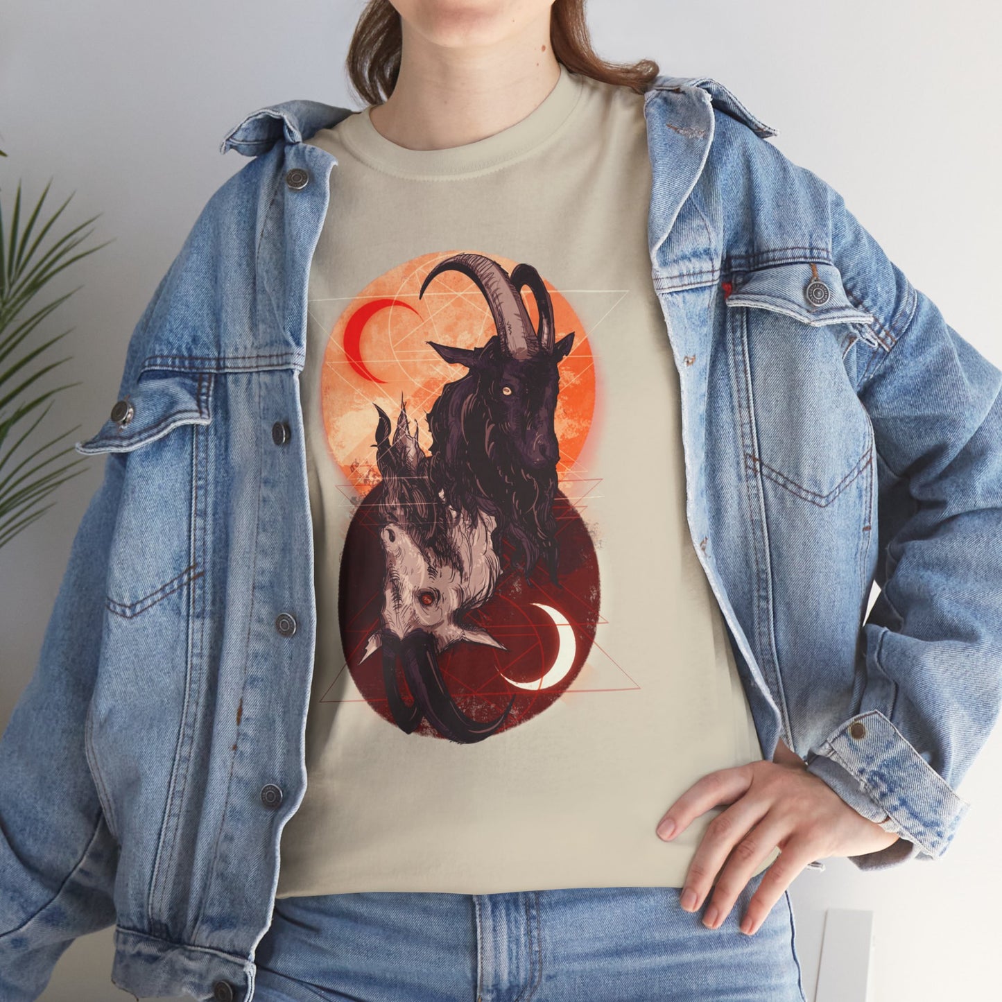 As Above So Below V Unisex Heavy Cotton Tee