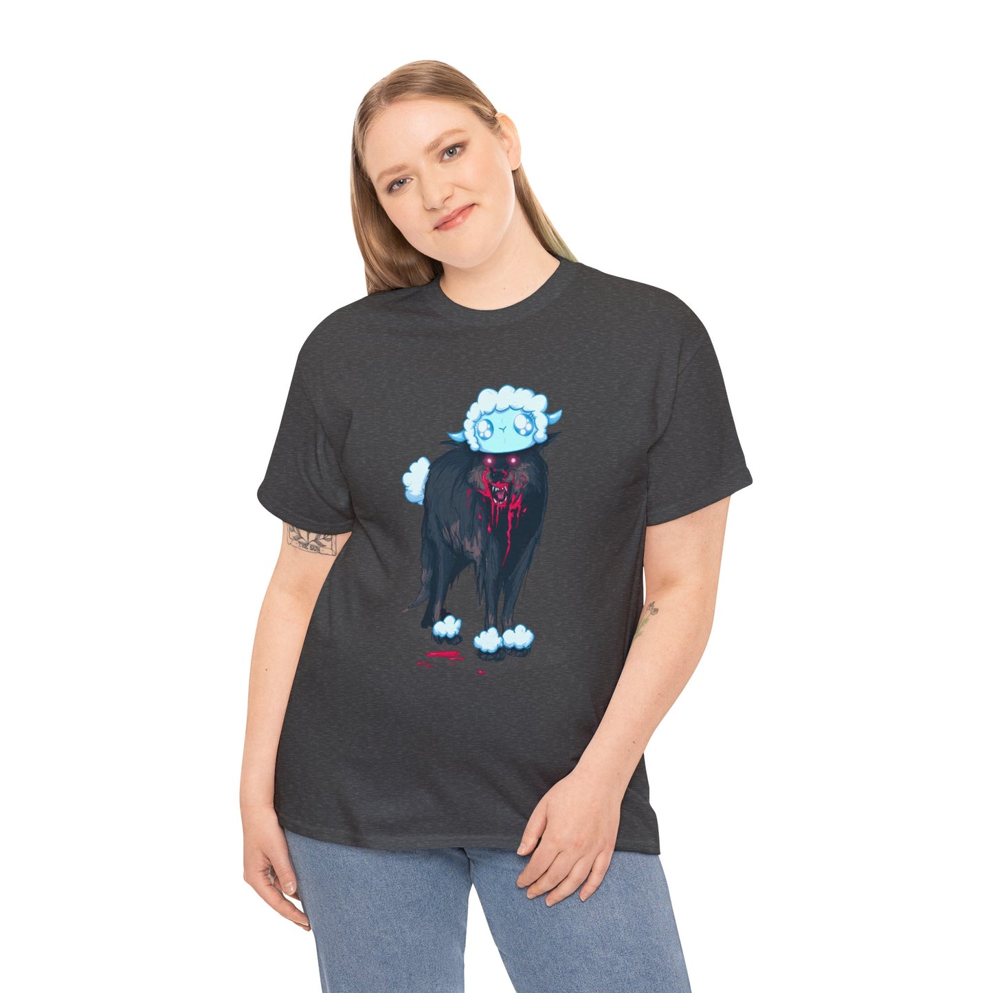 Wolf In Sheep's Clothing Unisex Heavy Cotton Tee