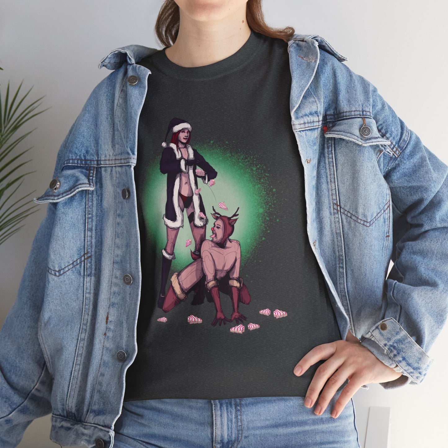 Christmas Rain Unisex Heavy Cotton Tee
