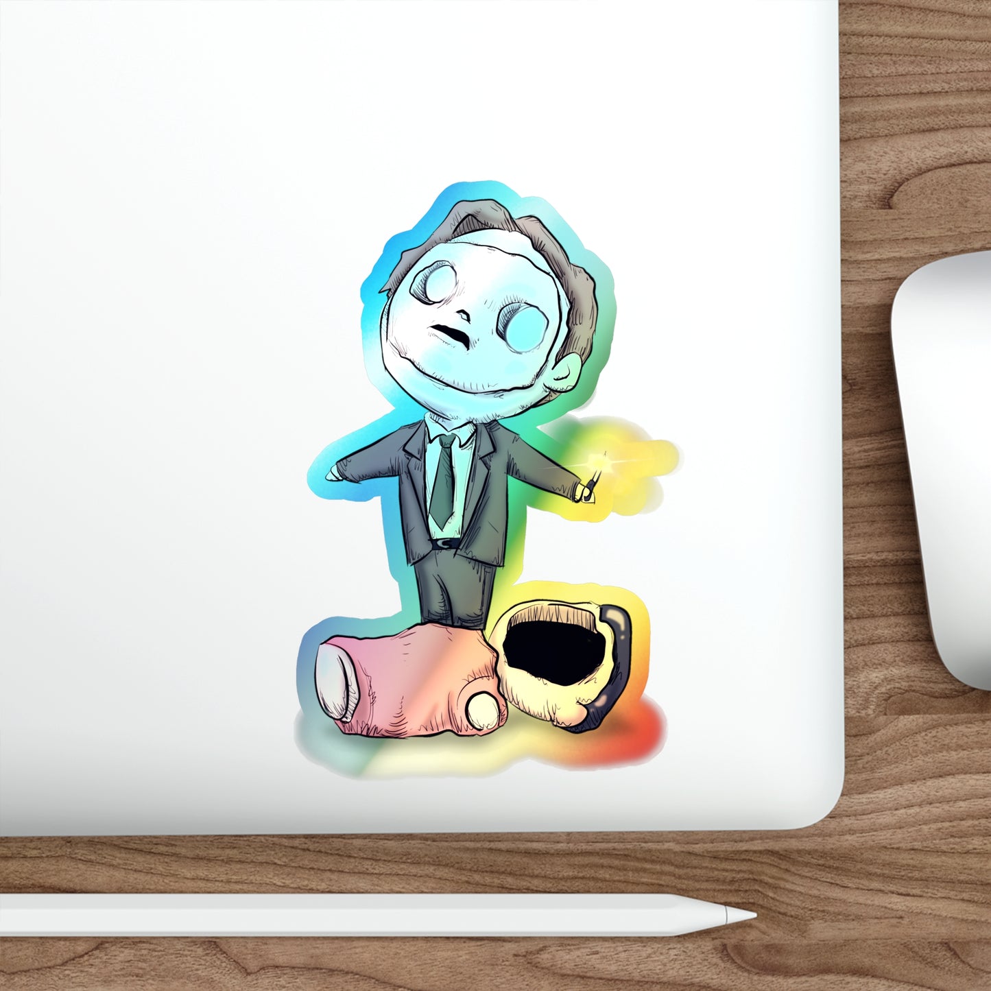 First Aid Fail Holographic Die-cut Stickers