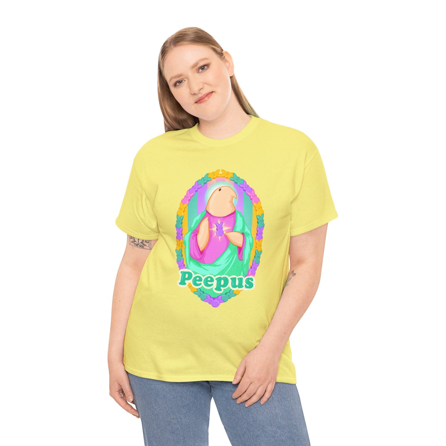 Peepus Unisex Heavy Cotton Tee