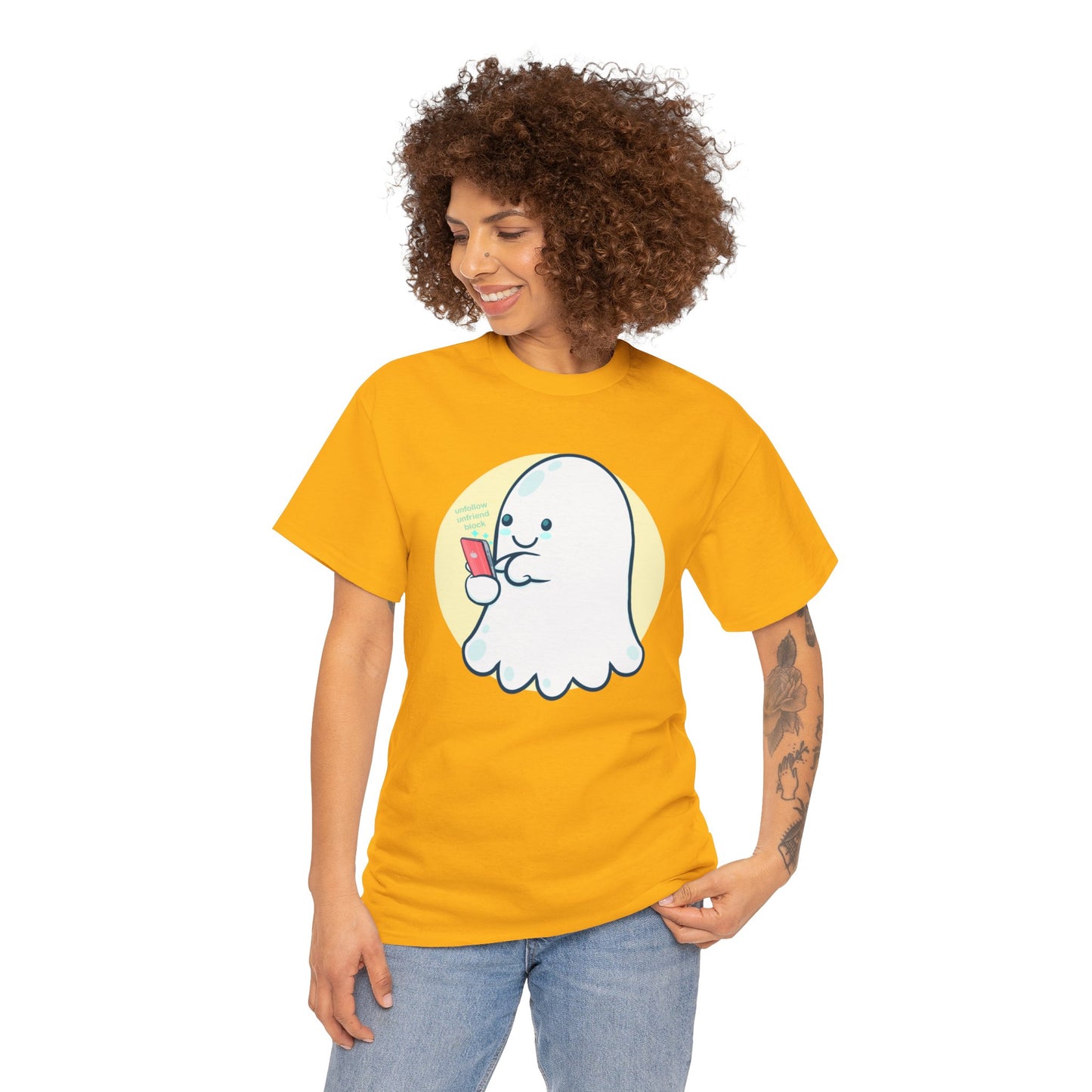 Ghosted Unisex Heavy Cotton Tee