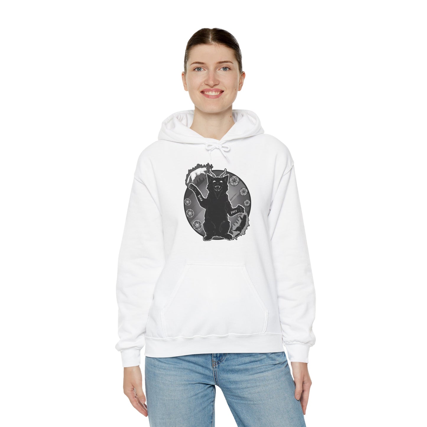 Baphocat II Unisex Heavy Blend Hooded Sweatshirt