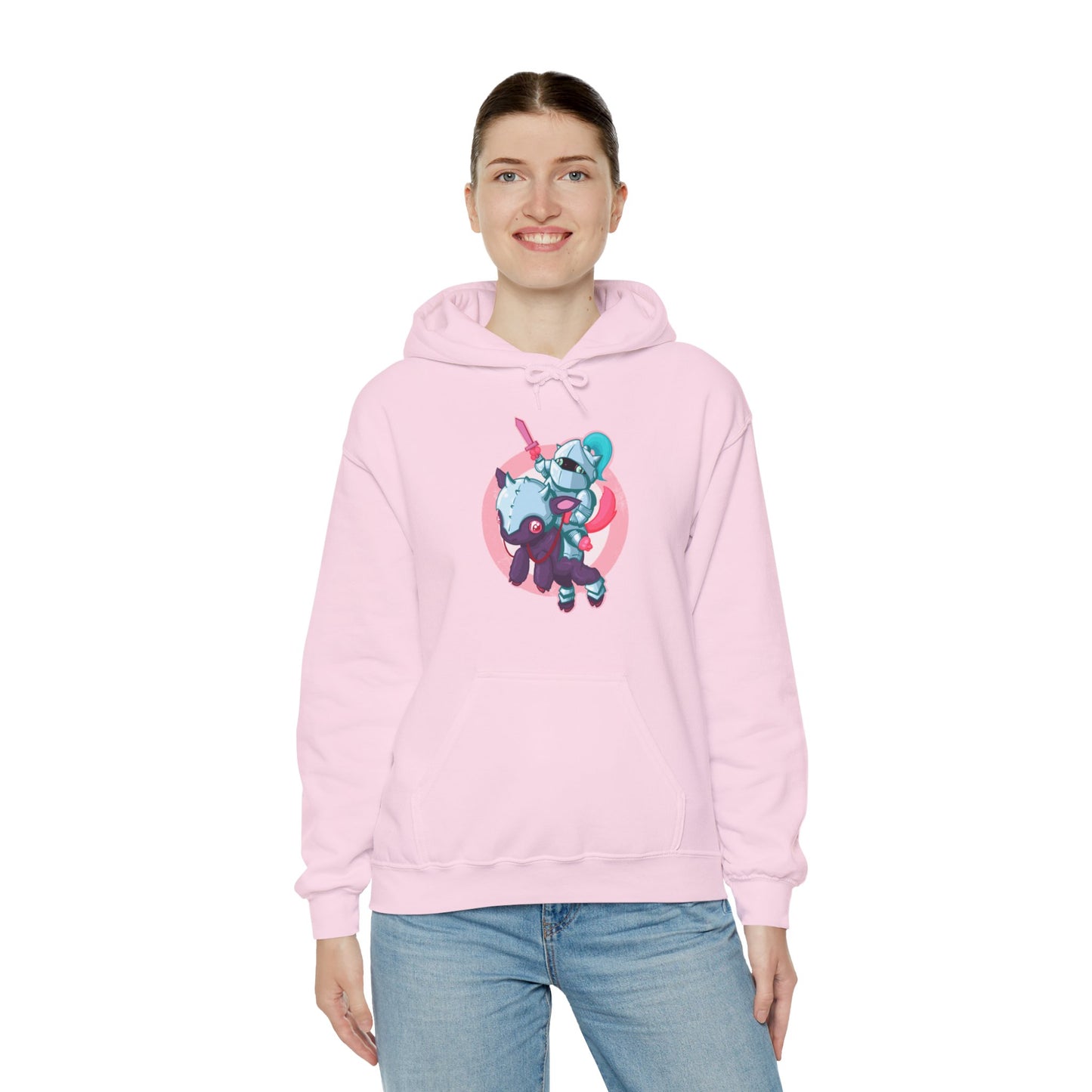 Knight In Shining Armor Unisex Heavy Blend Hooded Sweatshirt