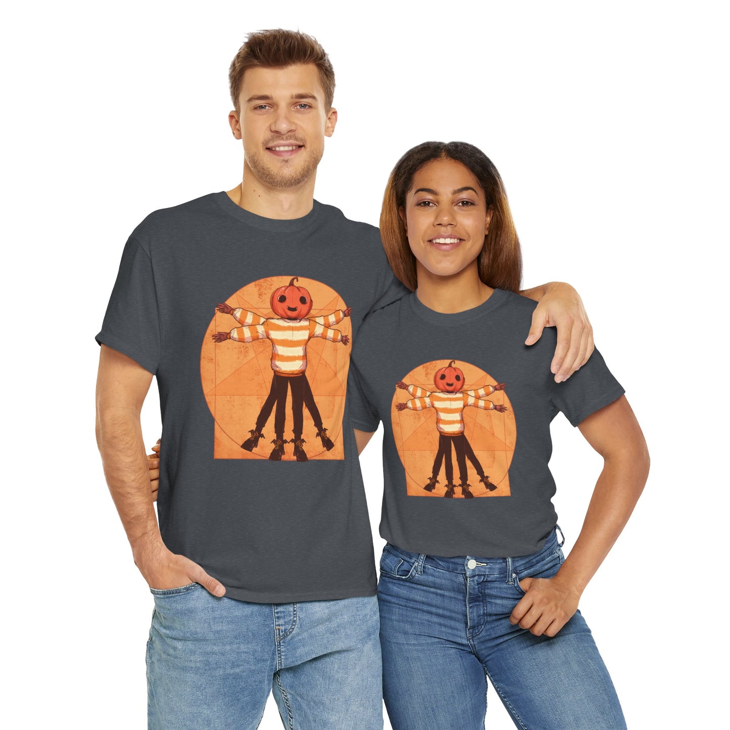 Vitruvian Halloween Unisex Heavy Cotton Tee