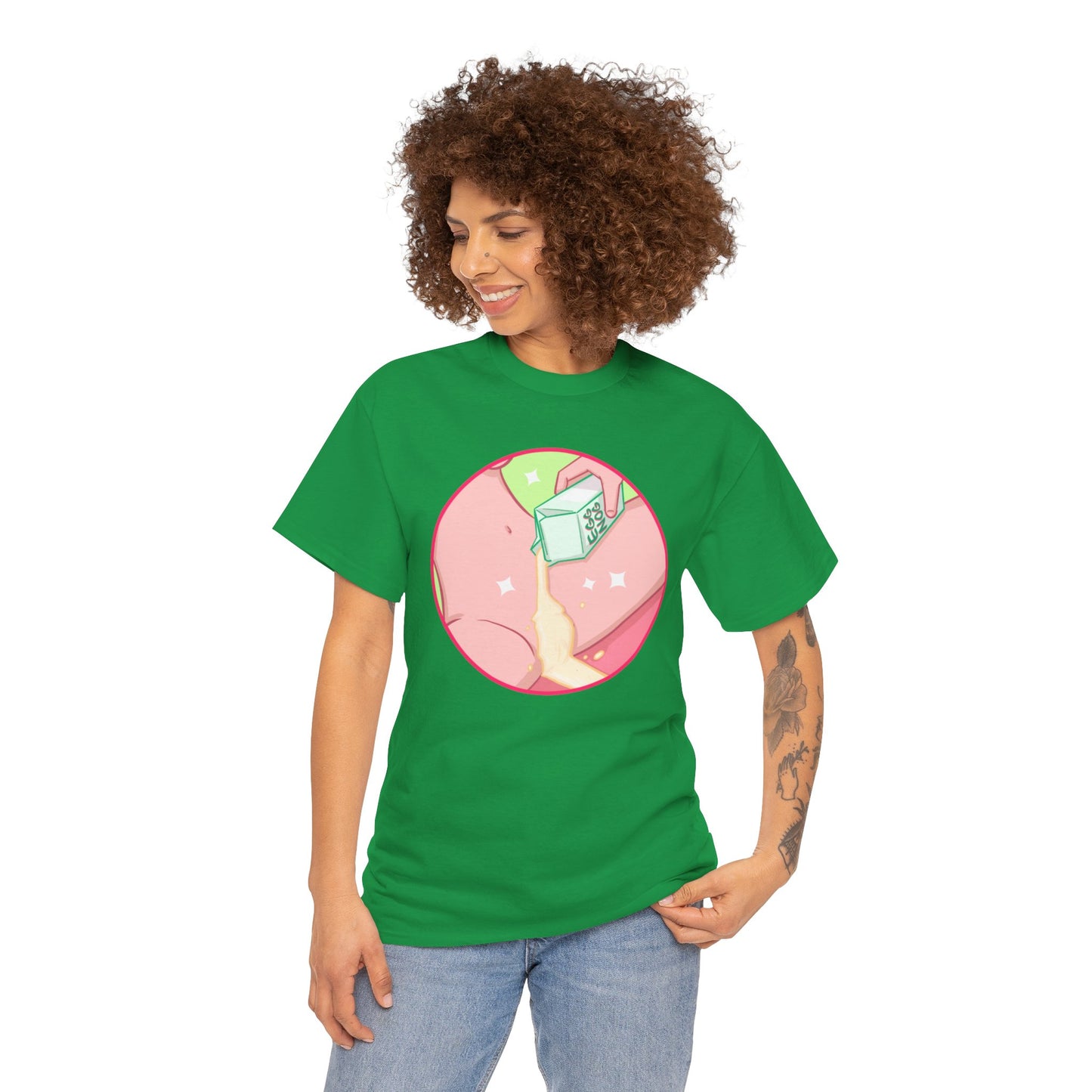 Eggnog Unisex Heavy Cotton Tee