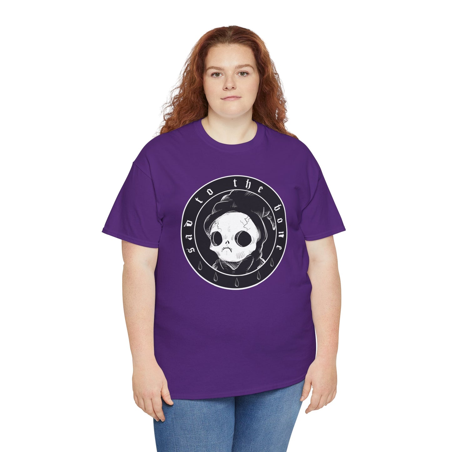Sad To The Bone Unisex Heavy Cotton Tee