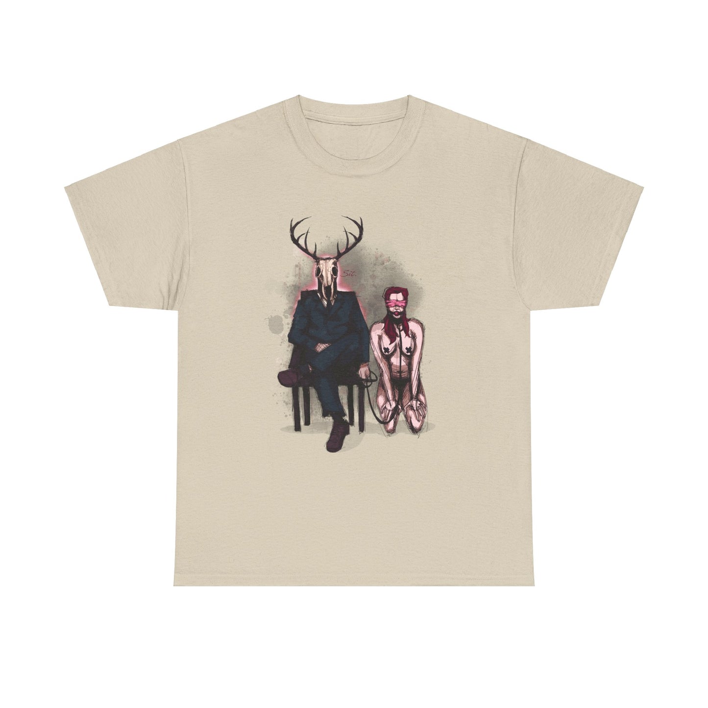 Deer Daddy Series 1: Sit Unisex Heavy Cotton Tee