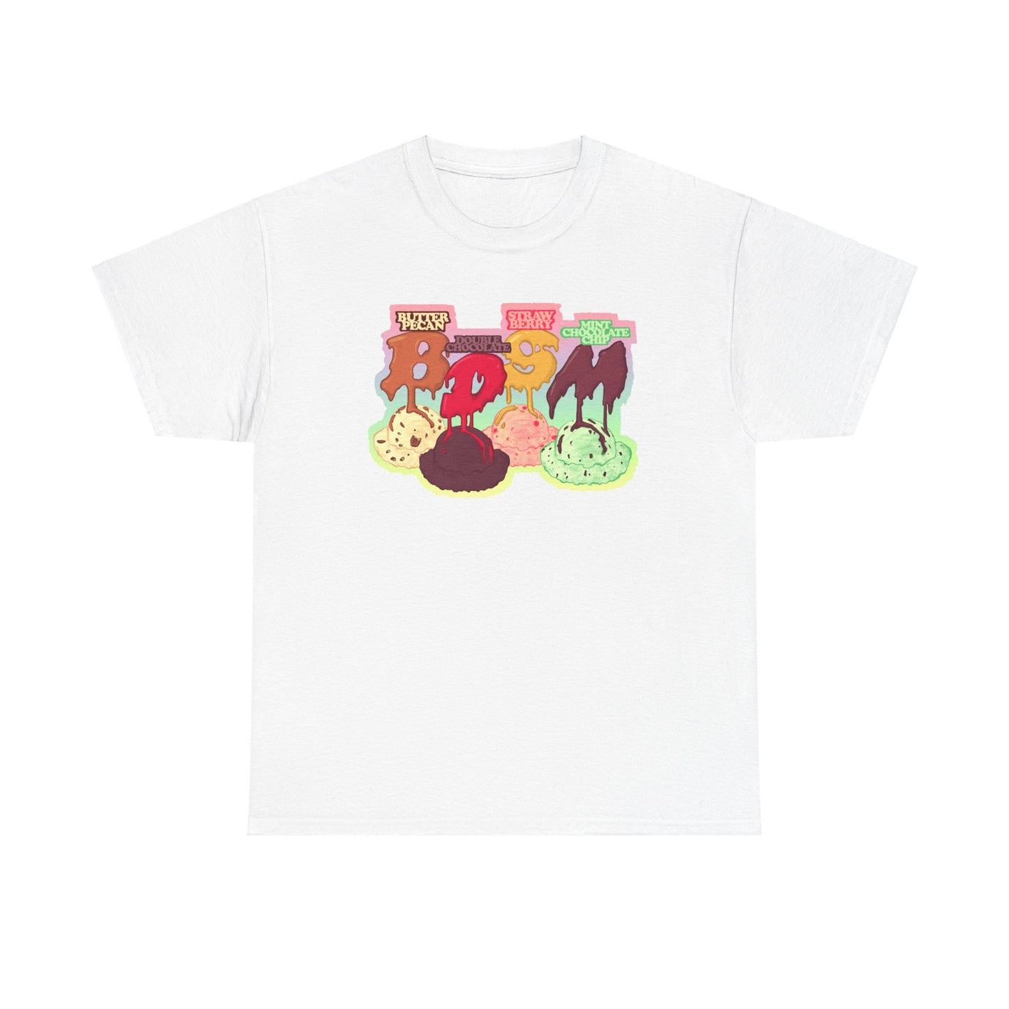Ice Cream Unisex Heavy Cotton Tee