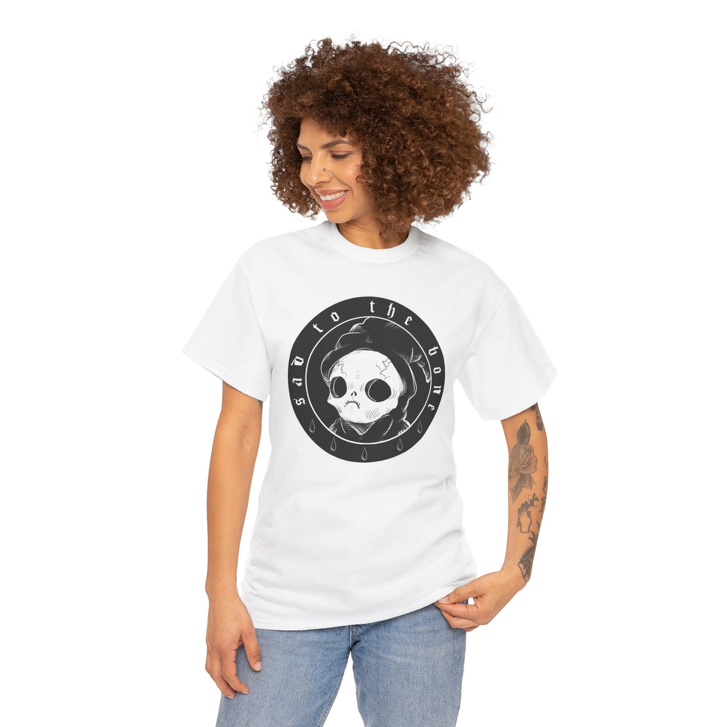 Sad To The Bone Unisex Heavy Cotton Tee
