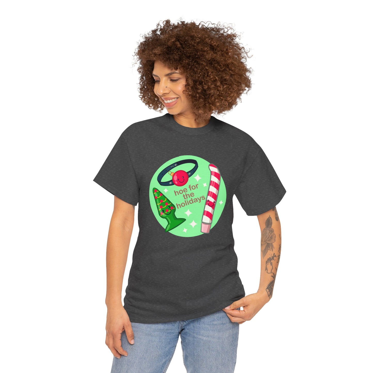 Hoe For The Holidays Unisex Heavy Cotton Tee
