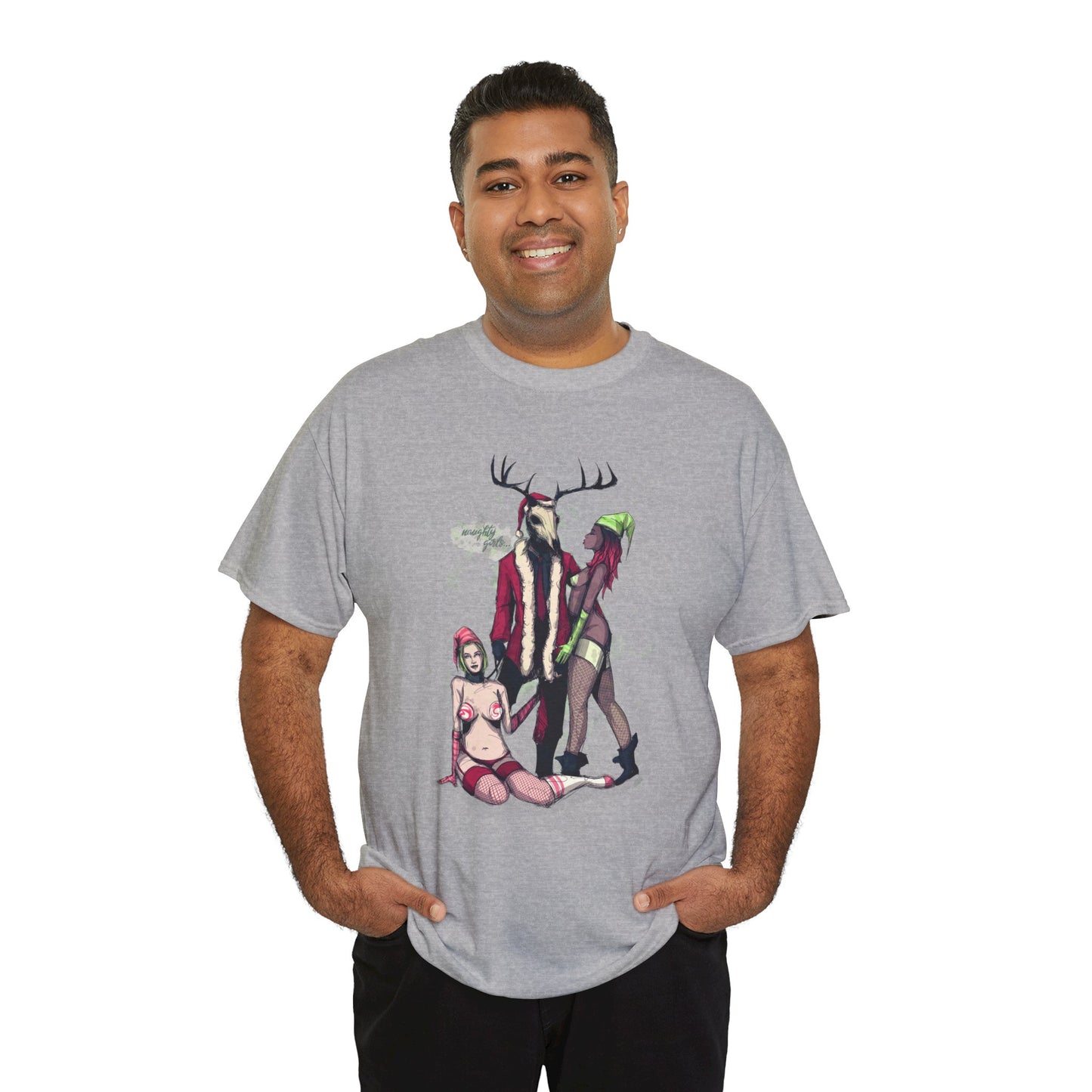 Deer Daddy Series 6: Daddy Claus Unisex Heavy Cotton Tee