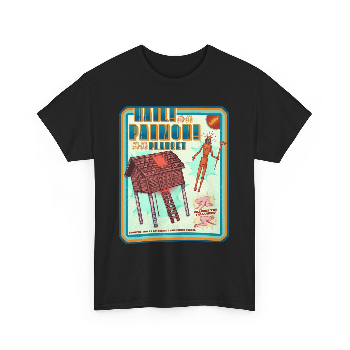 Hail Paimon Playset Unisex Heavy Cotton Tee
