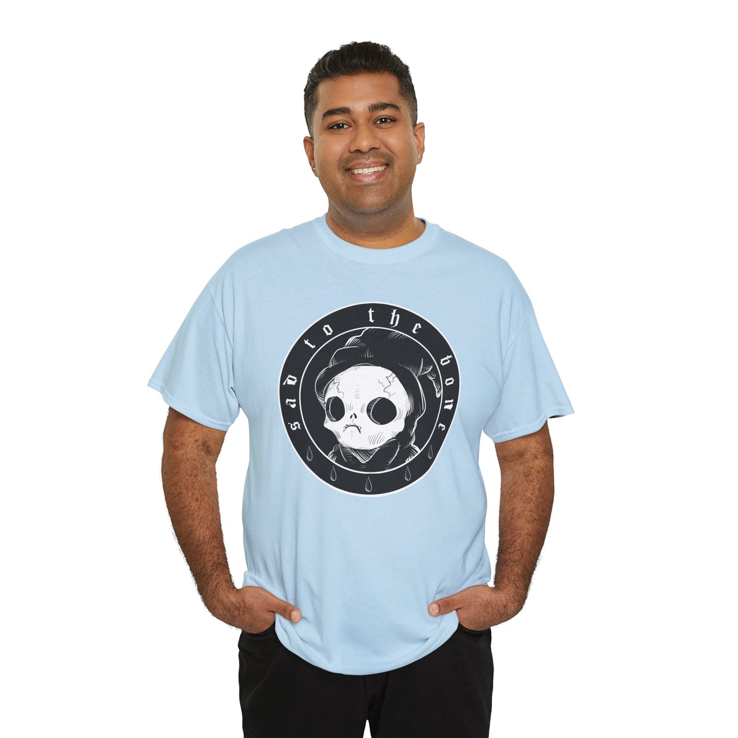 Sad To The Bone Unisex Heavy Cotton Tee