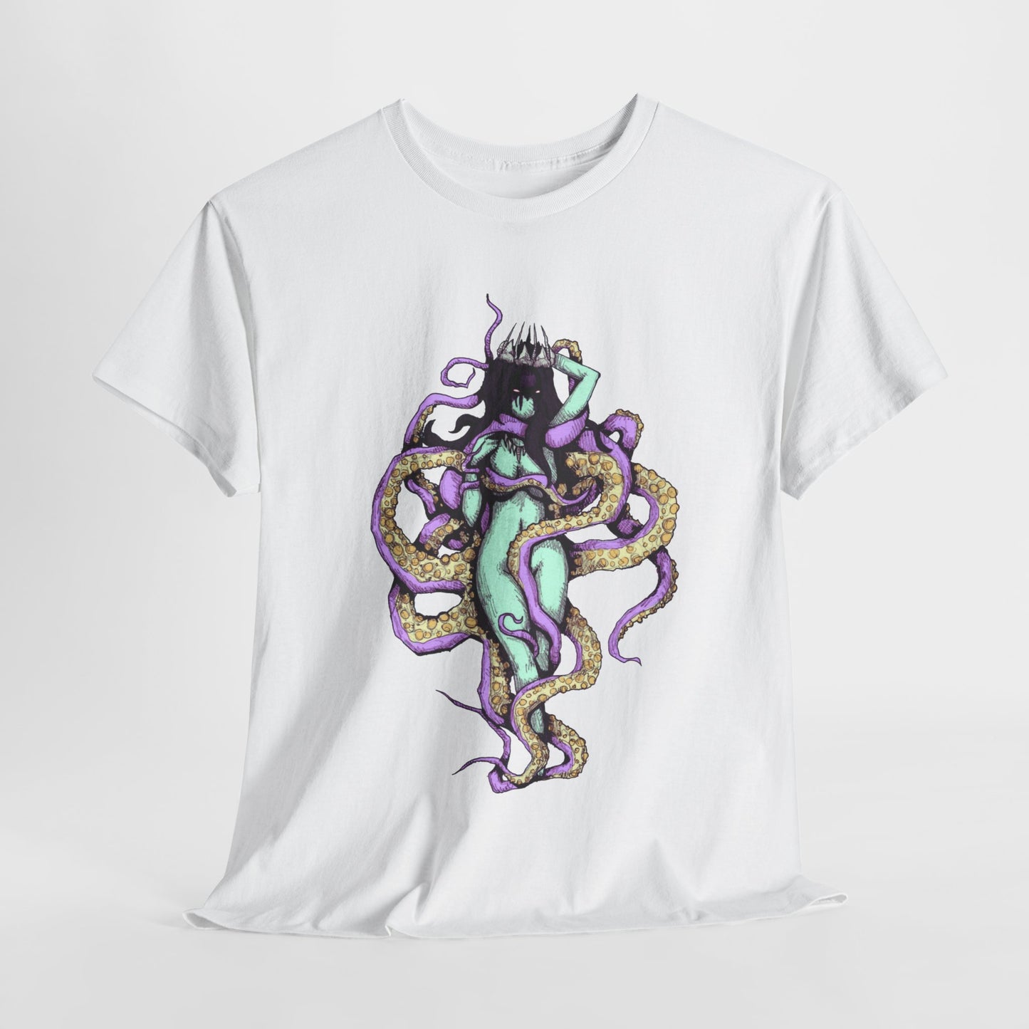 Octo-Witch Unisex Heavy Cotton Tee