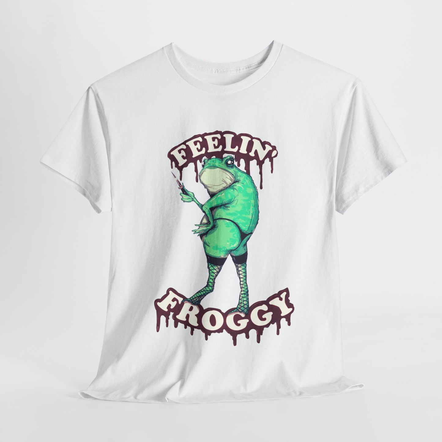 Feelin Froggy Unisex Heavy Cotton Tee