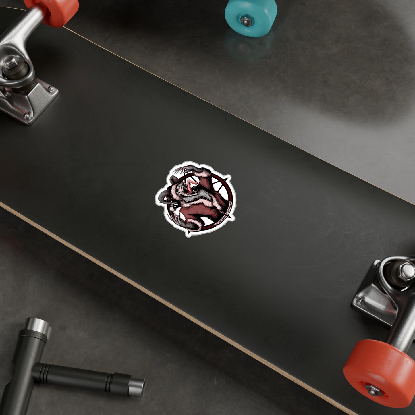 You Better Watch Out Kiss-Cut Vinyl Decal