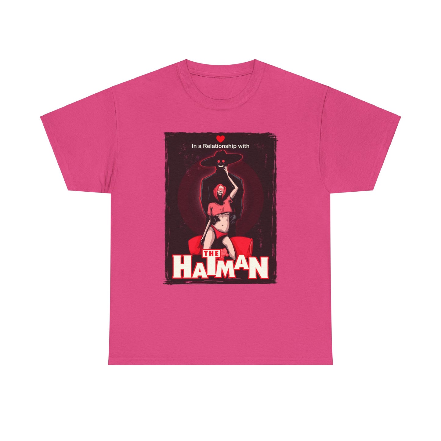 In A Relationship With The Hatman Unisex Heavy Cotton Tee