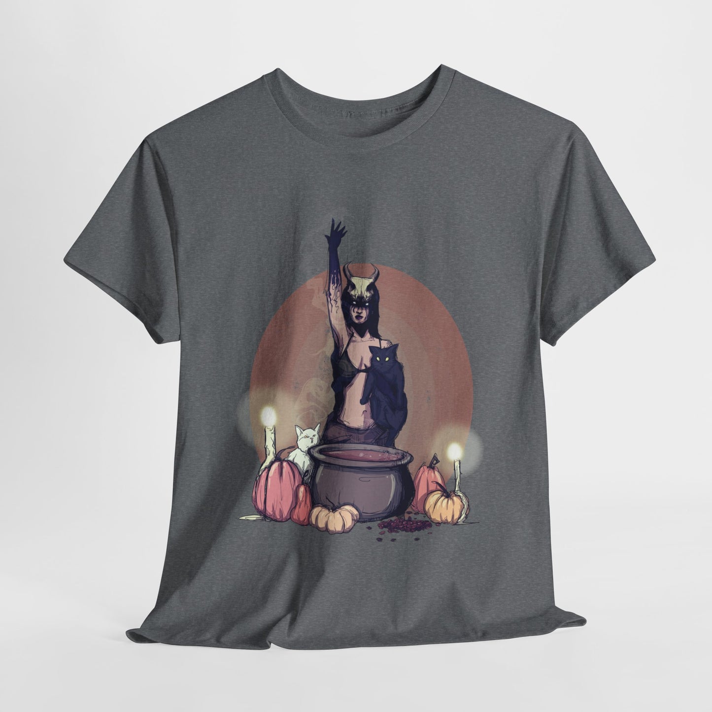 Coffee Witch Unisex Heavy Cotton Tee