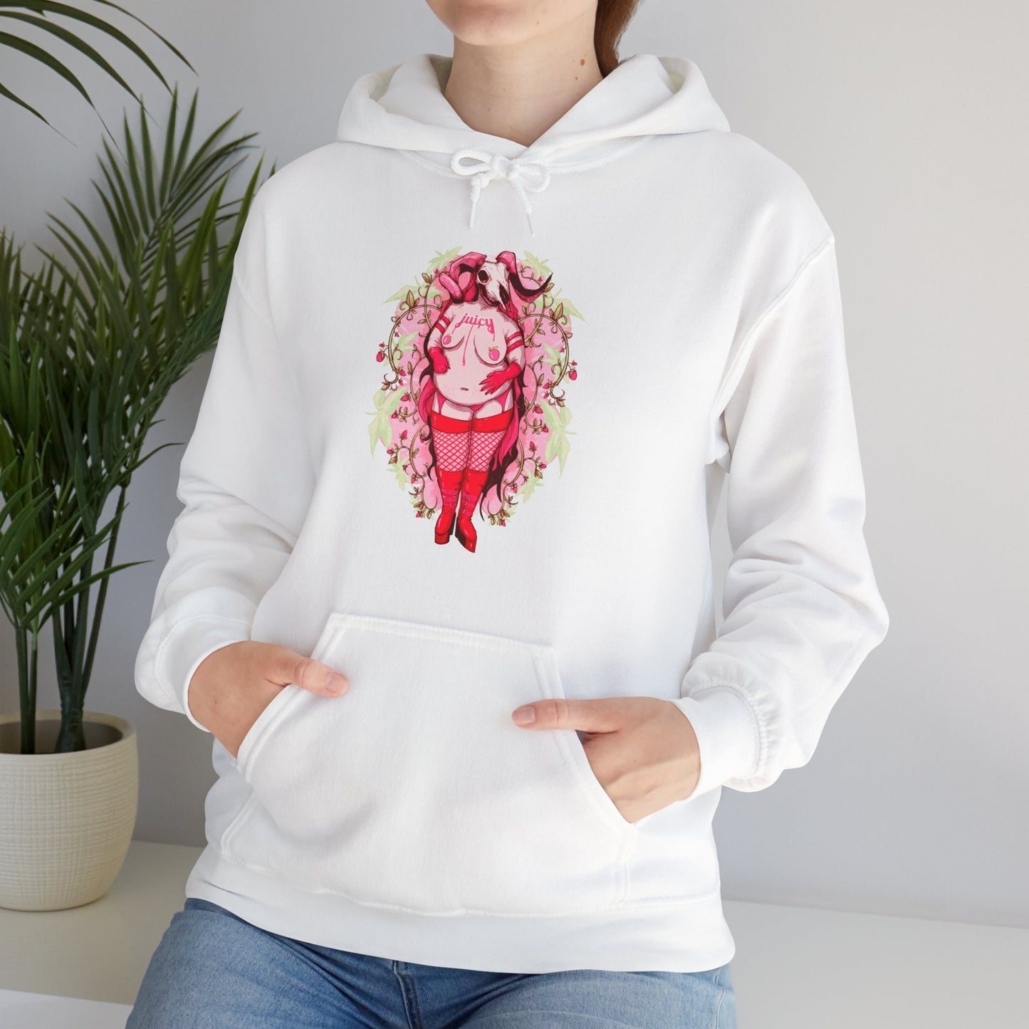 Juicy Unisex Heavy Blend Hooded Sweatshirt