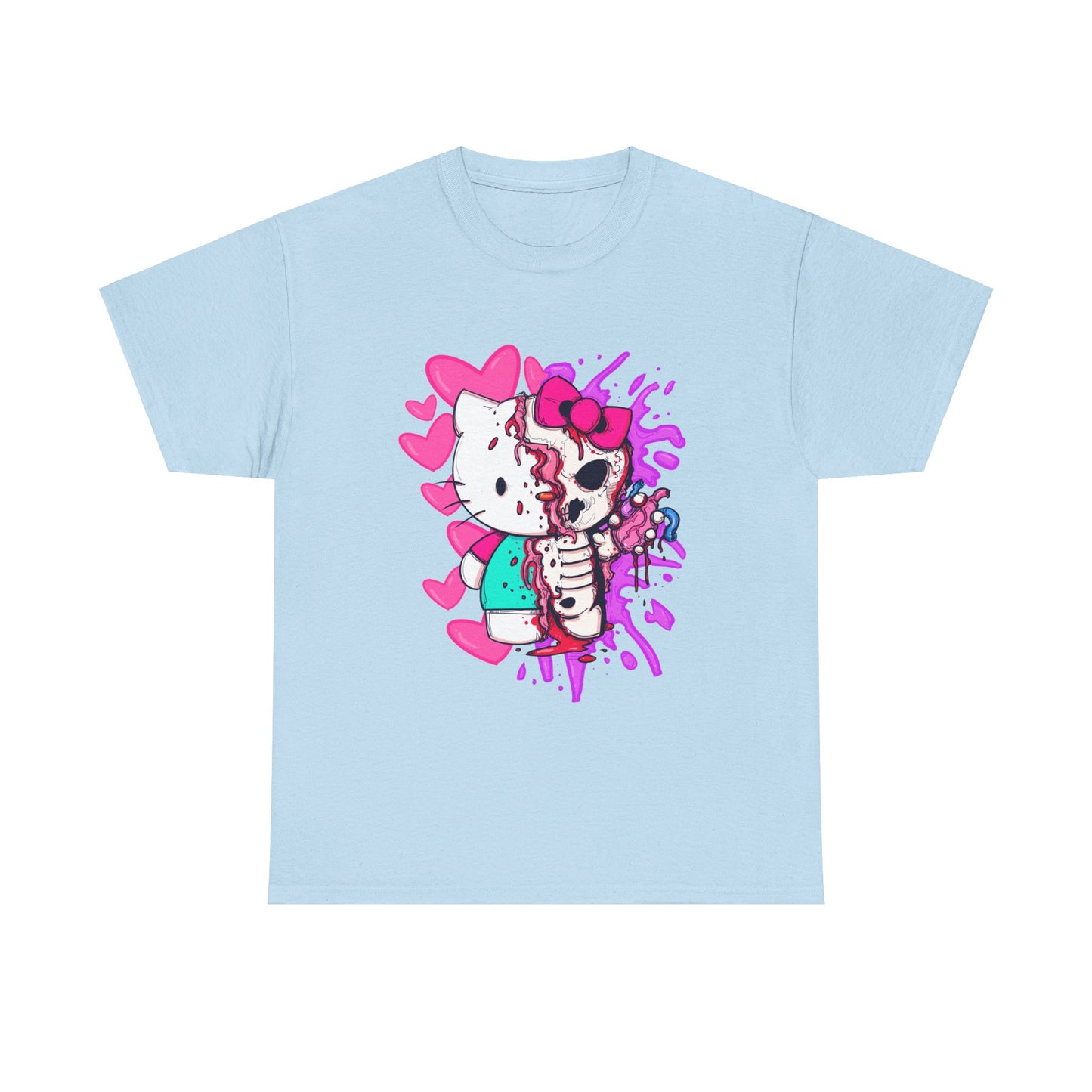 Zombie Kitty Unisex Heavy Cotton Patreon Tee