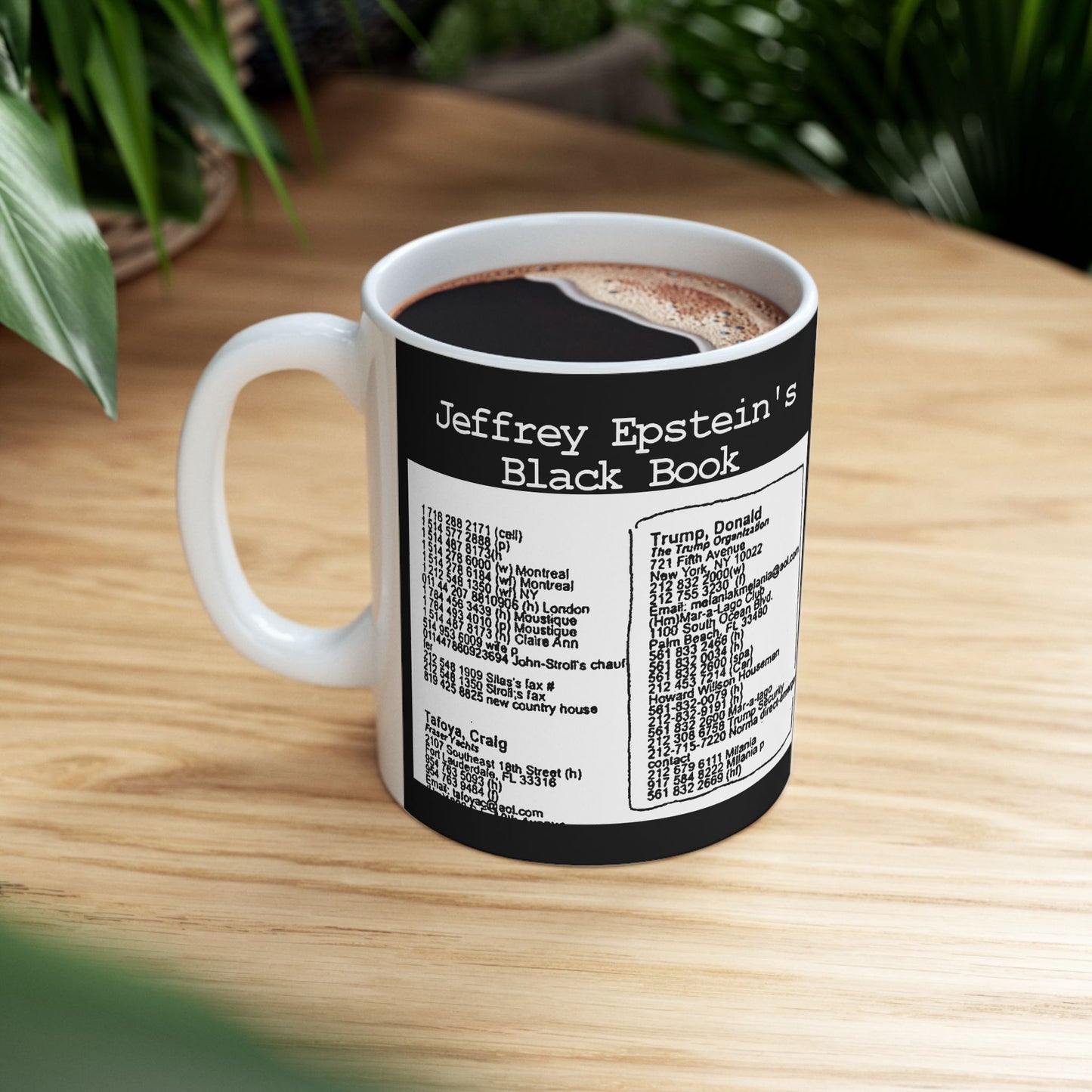 Little Black Book Page 85 Ceramic Mug 11oz