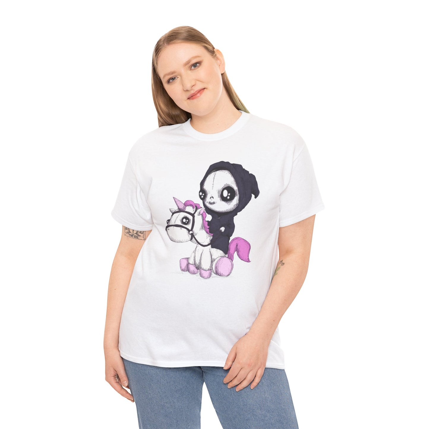 Pale Horse Unisex Heavy Cotton Tee