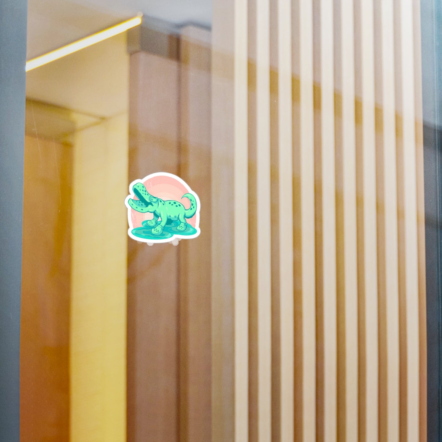 Croc Kiss-Cut Vinyl Decal