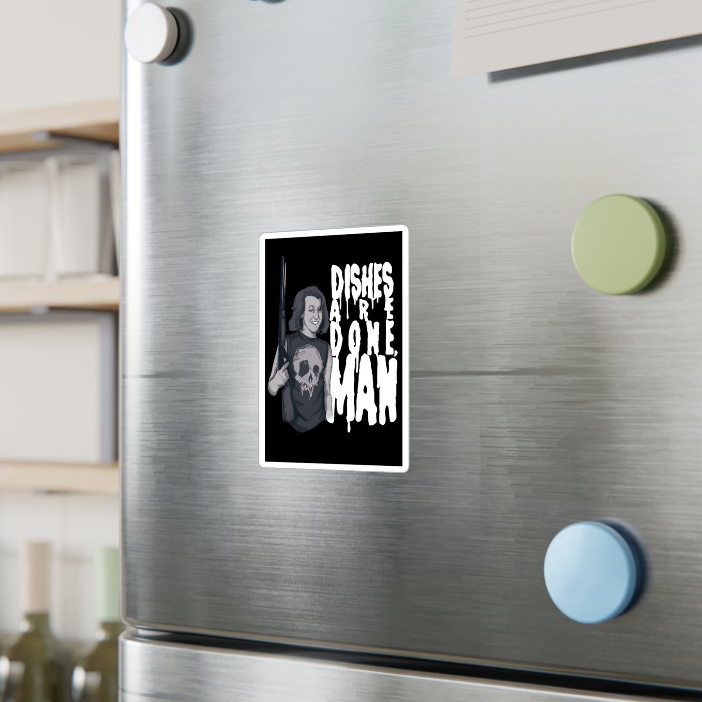 Dishes Are Done Kiss-Cut Vinyl Decal