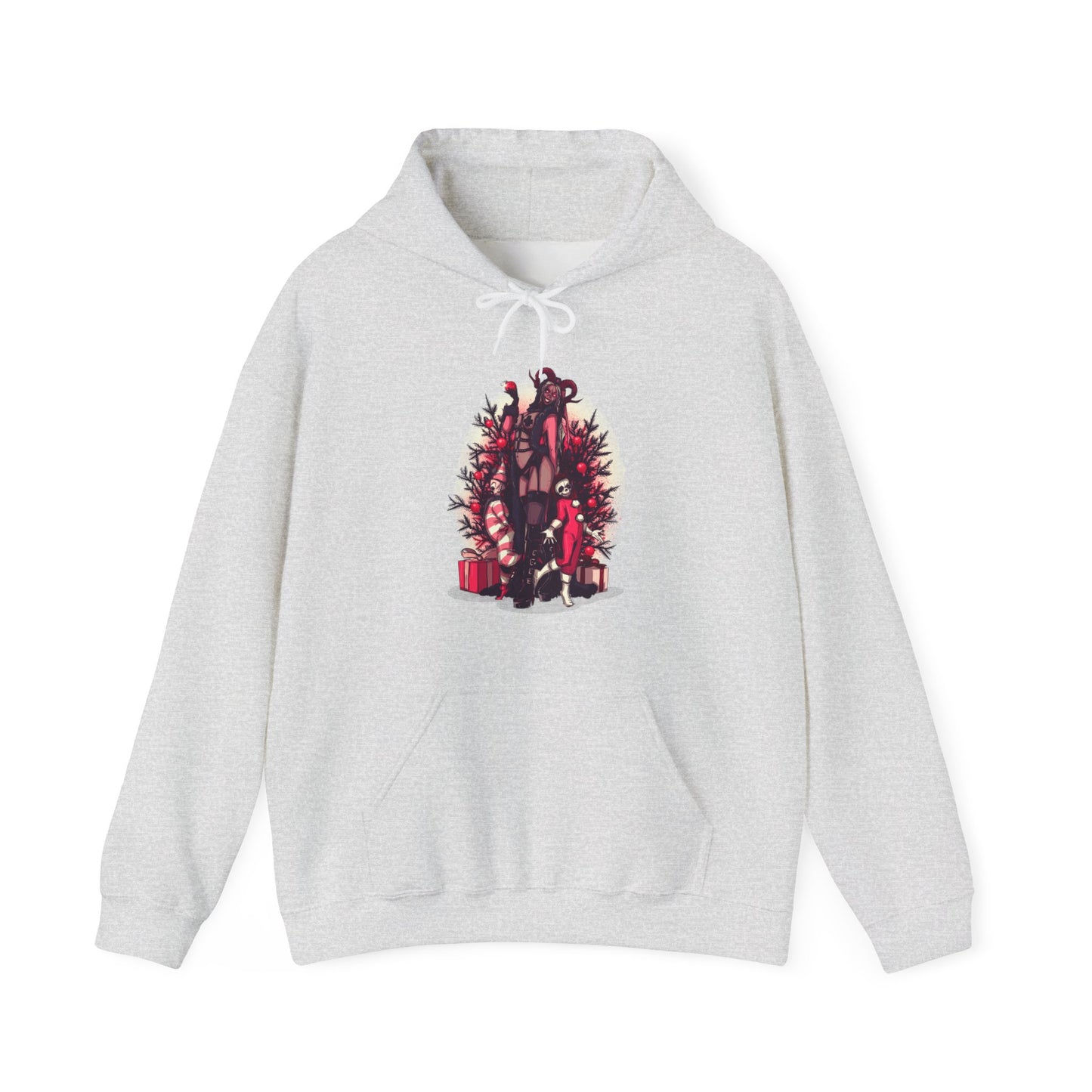 Lady Krampus Unisex Heavy Blend Hooded Sweatshirt