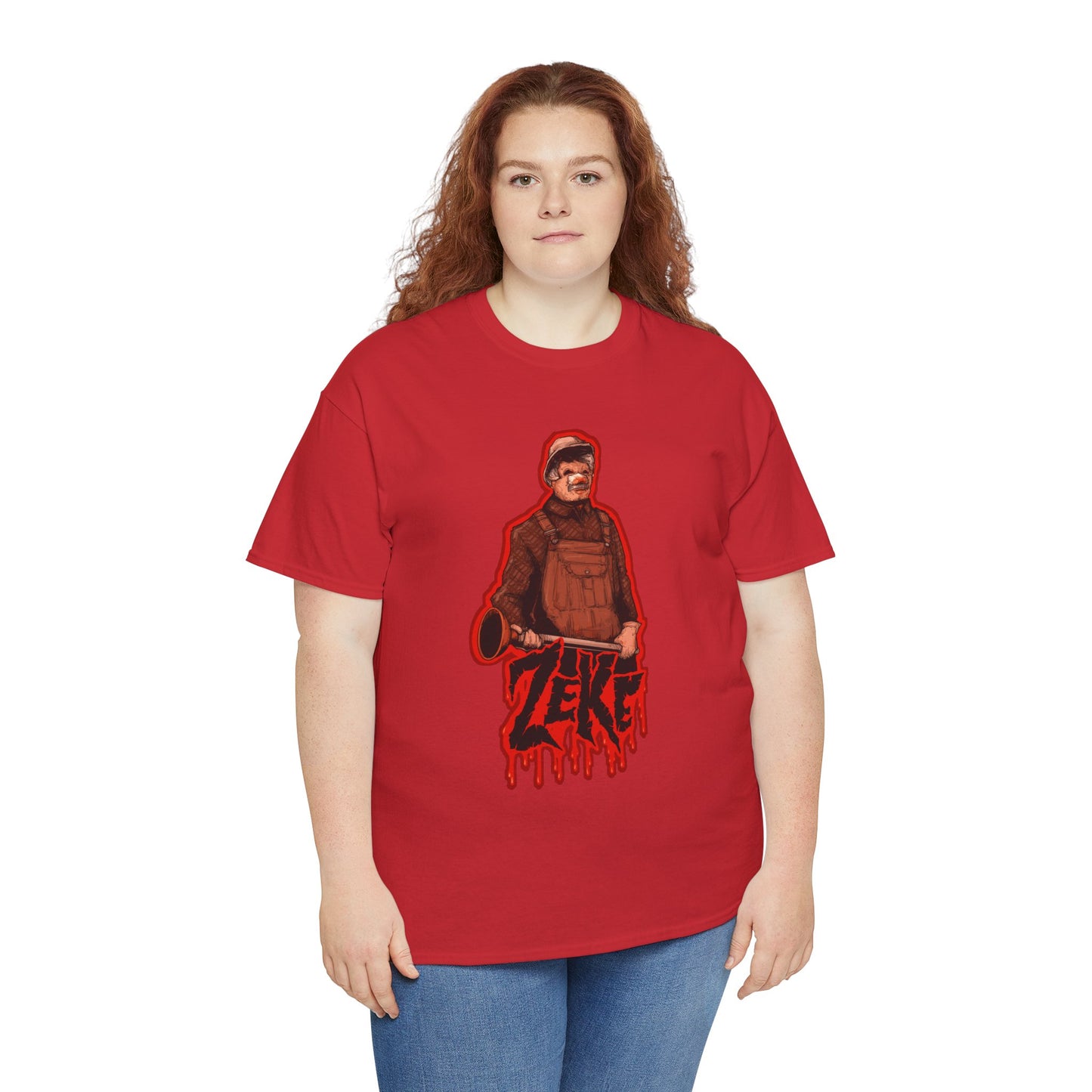 Zeke The Plumber Unisex Heavy Cotton Tee