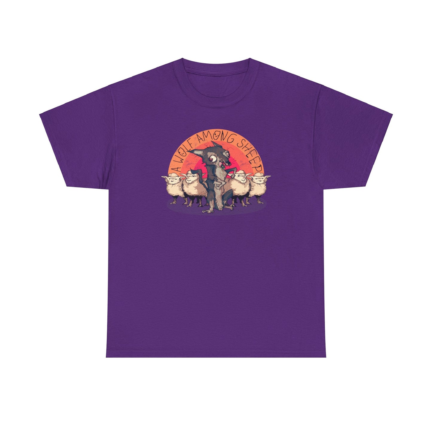 A Wolf Among Sheep Unisex Heavy Cotton Tee