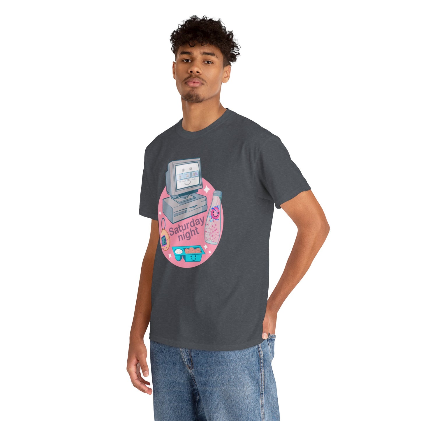 Saturday Night Unisex Heavy Cotton Tee