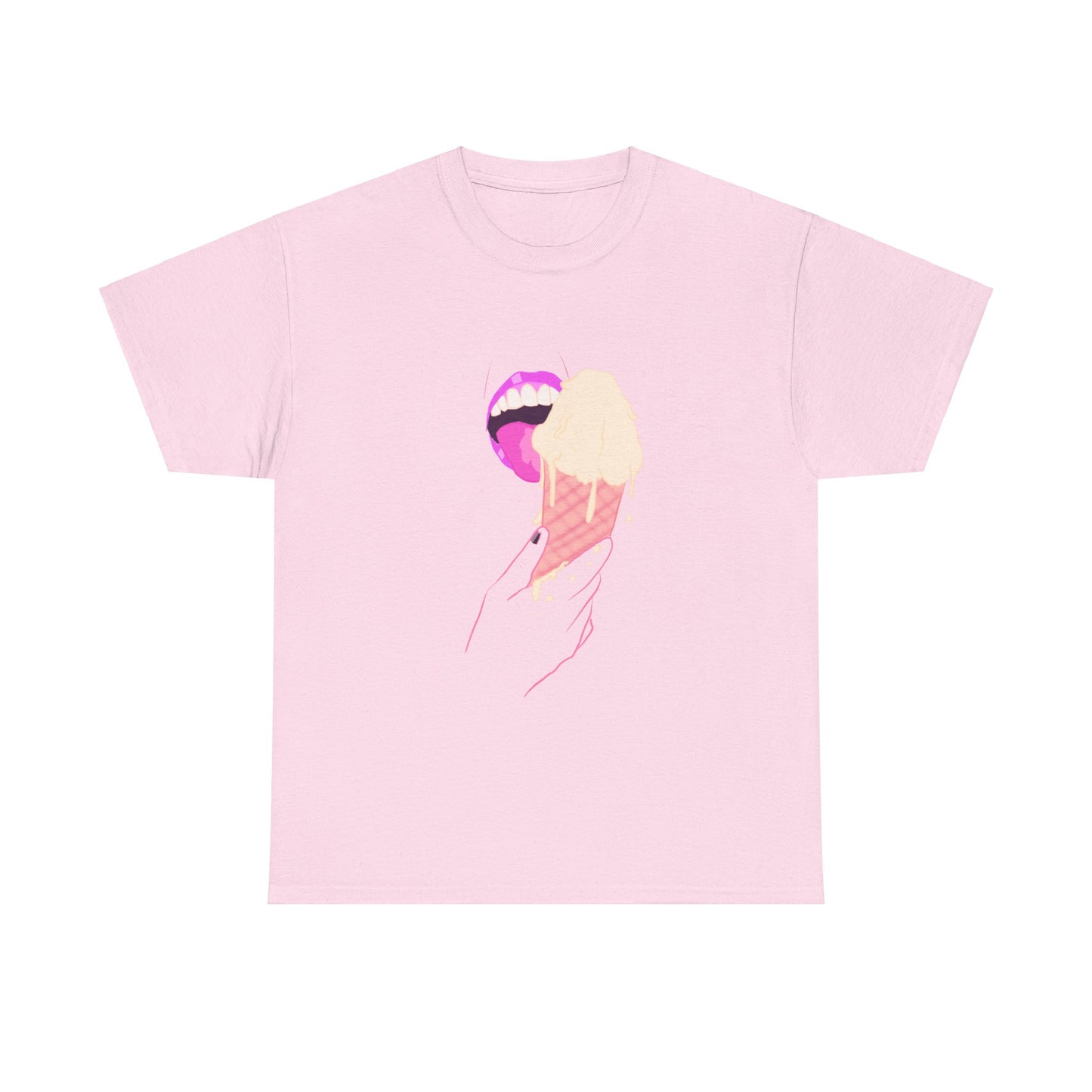 Ice Cream Peen Unisex Heavy Cotton Tee