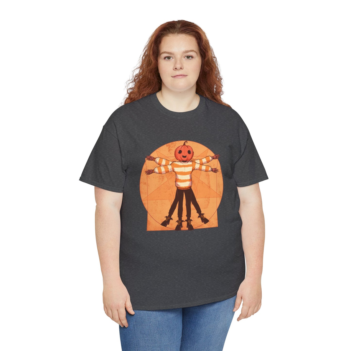 Vitruvian Halloween Unisex Heavy Cotton Tee