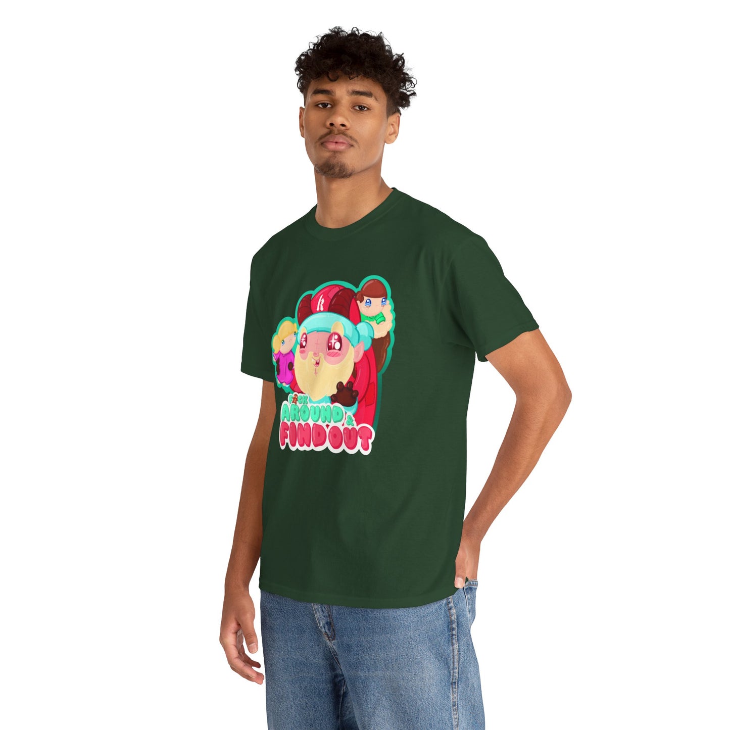 Krampus Is Coming To Town Unisex Heavy Cotton Tee