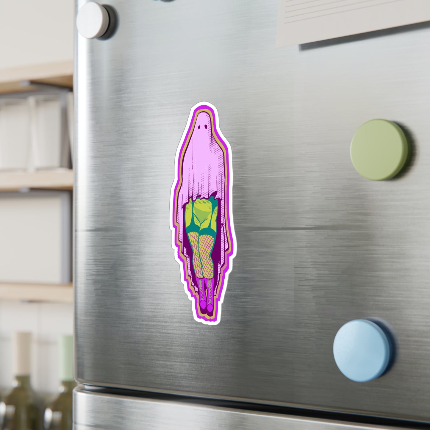 Sexy Ghost Kiss-Cut Vinyl Decal
