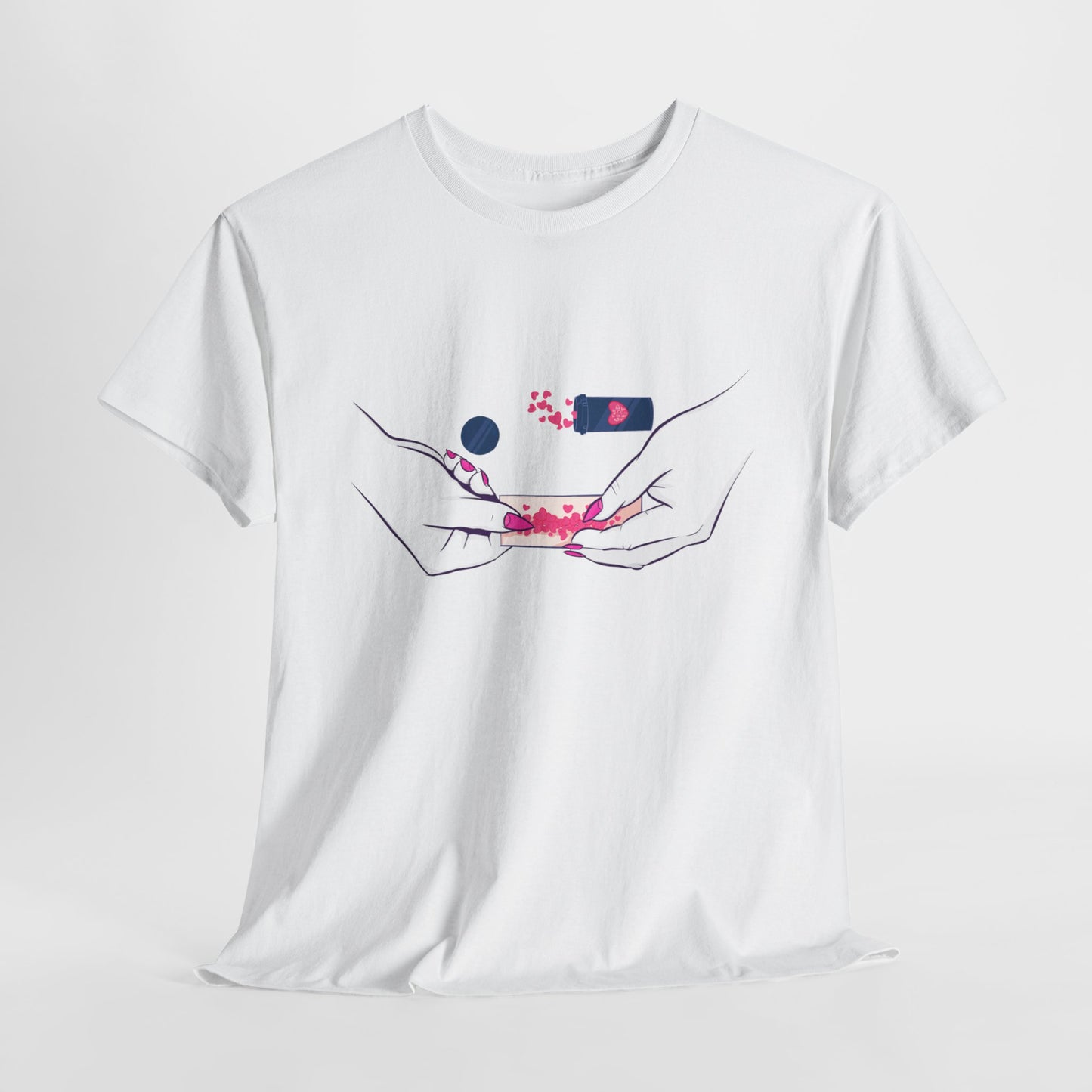 Love Addict II Unisex Heavy Cotton Tee