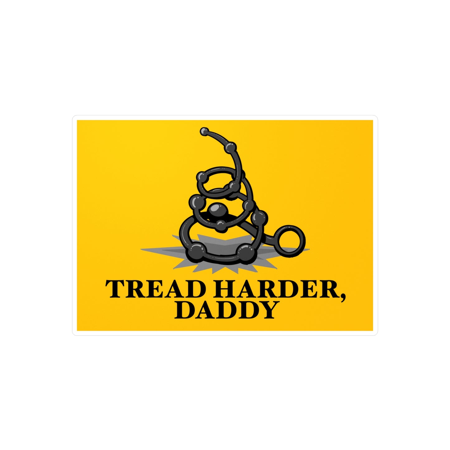 Tread Harder Daddy II Kiss-Cut Vinyl Decal