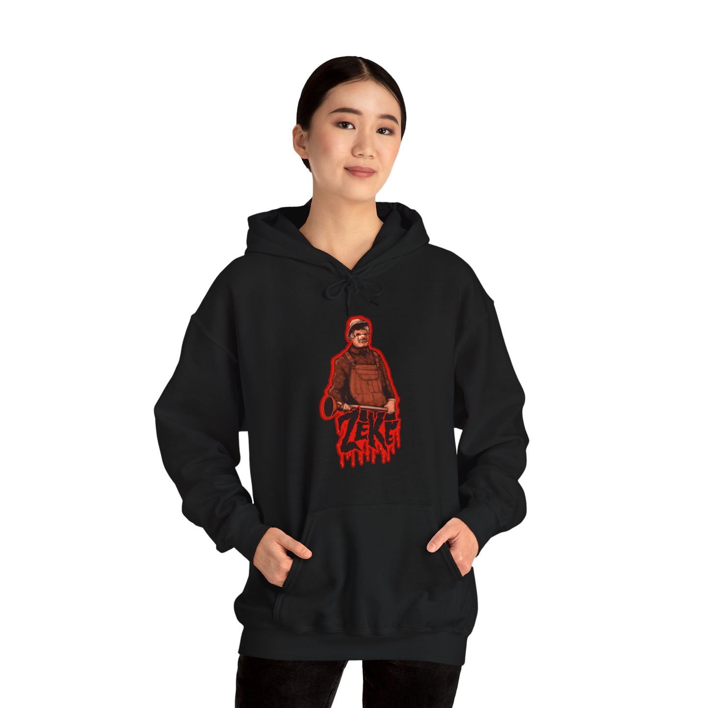 Zeke The Plumber Unisex Heavy Blend Hooded Sweatshirt