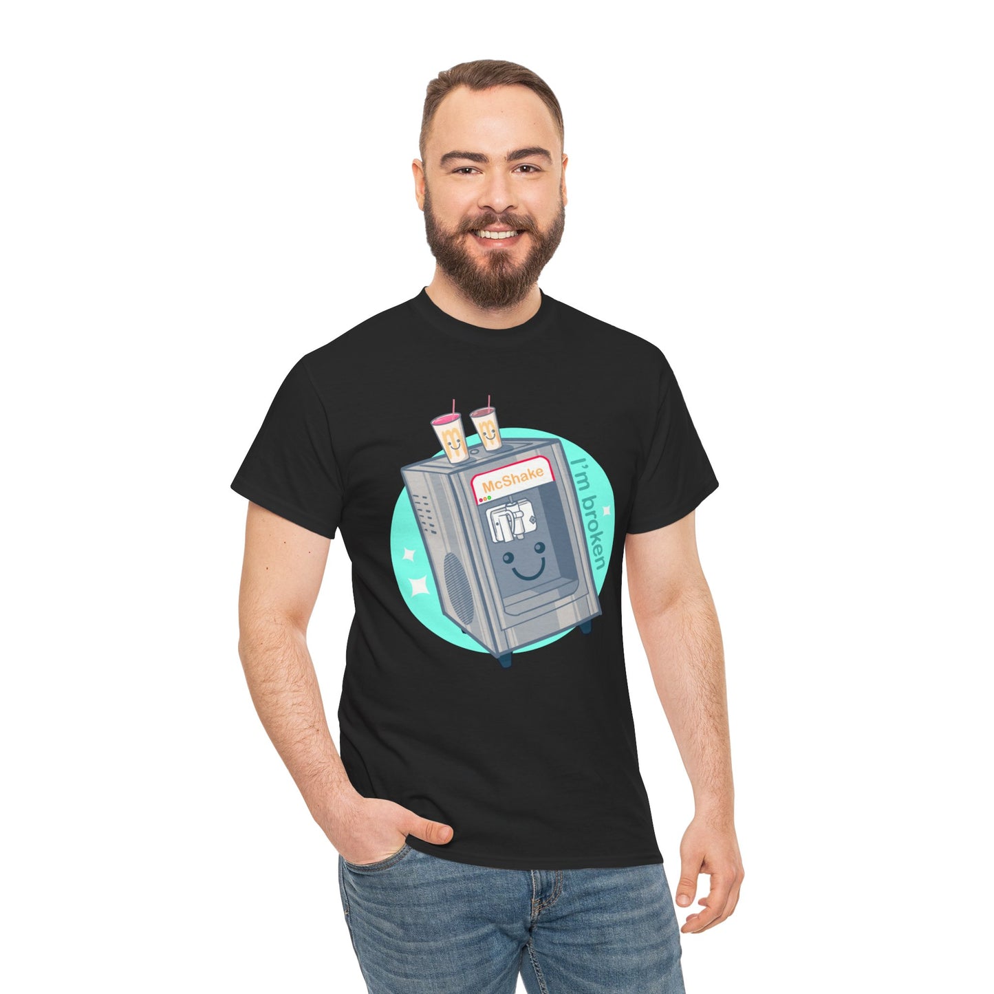 Shake Machine Unisex Heavy Cotton Tee