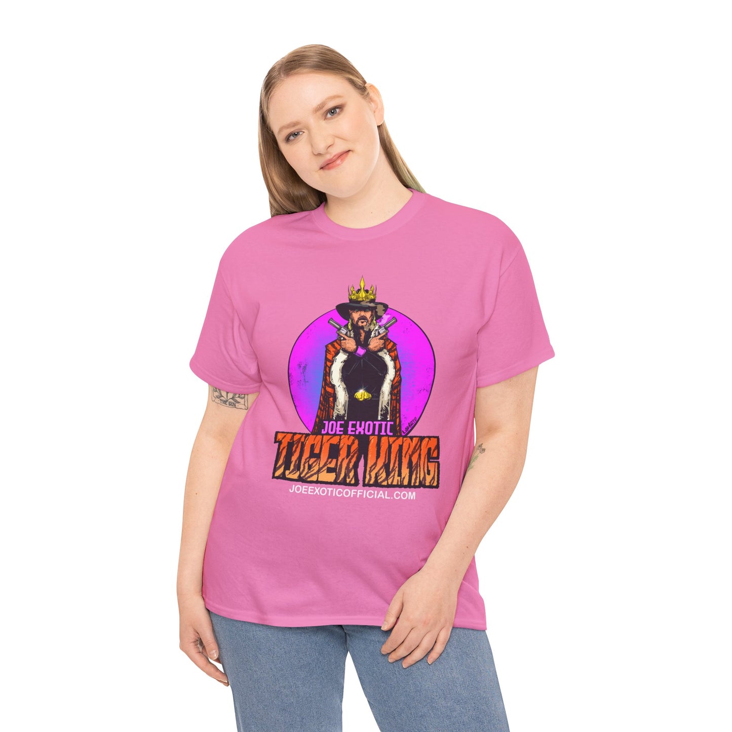 Joe Exotic X LVB Offical Colab Unisex Heavy Cotton Tee