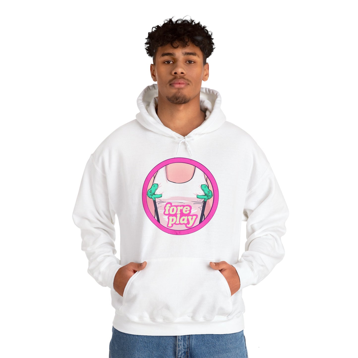 Foreplay 1 Unisex Heavy Blend Hooded Sweatshirt
