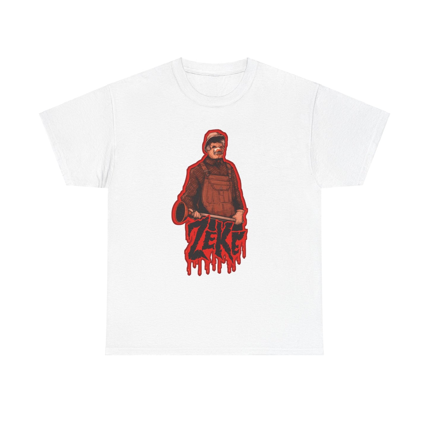 Zeke The Plumber Unisex Heavy Cotton Tee