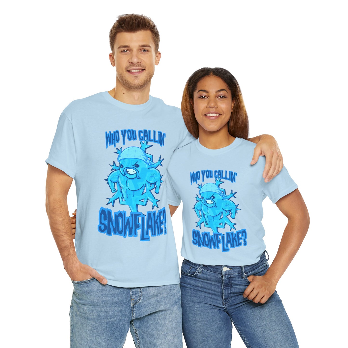 Tough Snowflake Unisex Heavy Cotton Tee