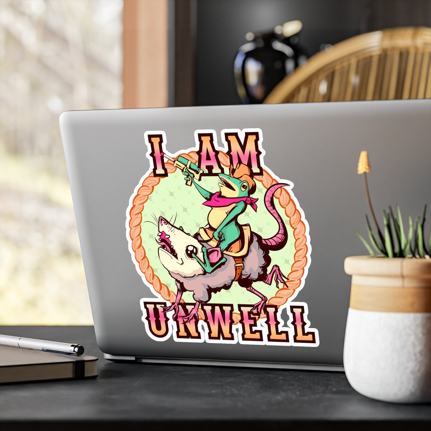 I Am Unwell Kiss-Cut Vinyl Decal