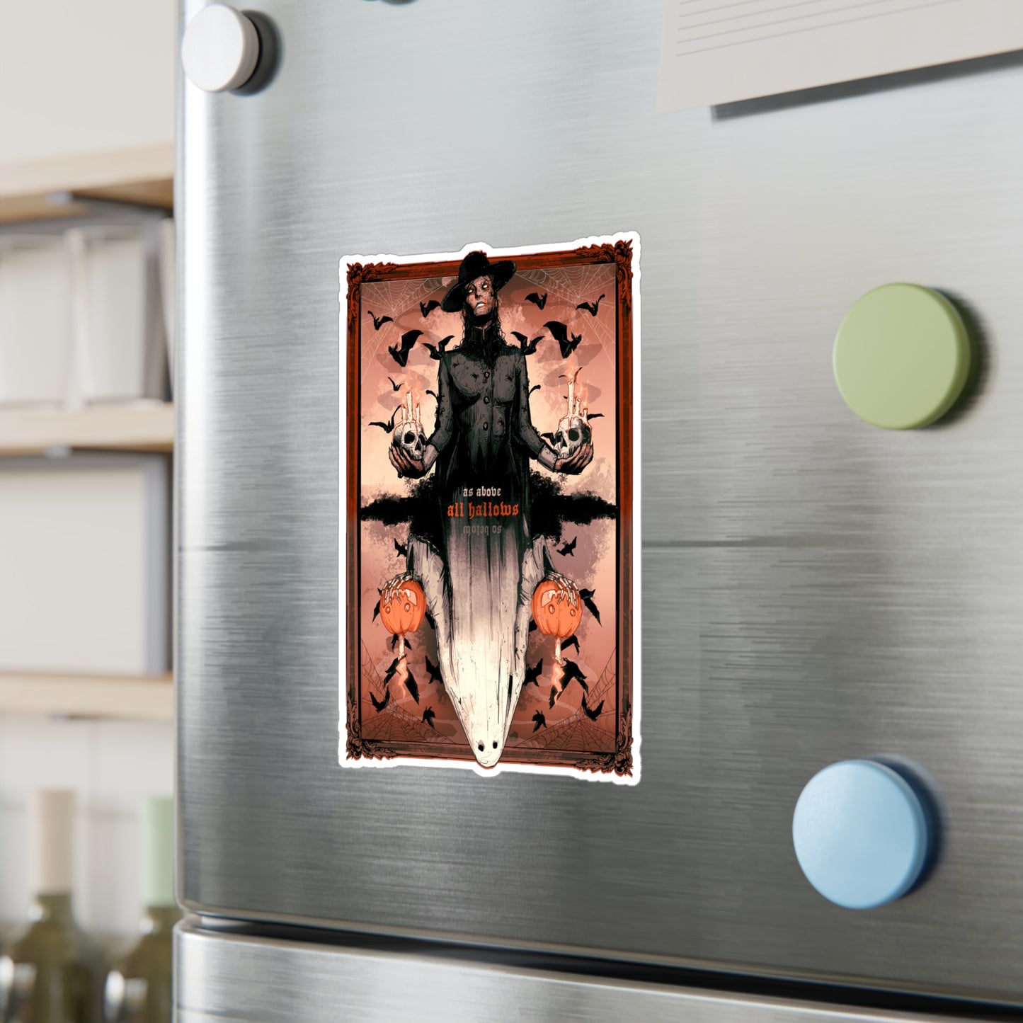 As Above So Below All Hallows Kiss-Cut Vinyl Decal